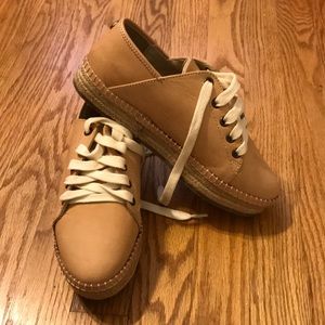 Inkkas espadrilles nwt tan leather